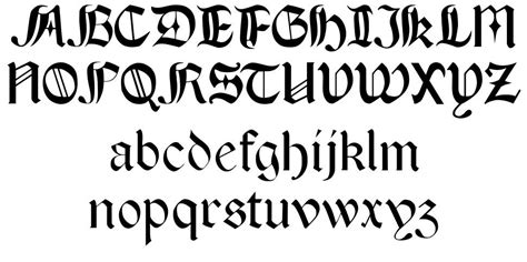 tudor handwriting font